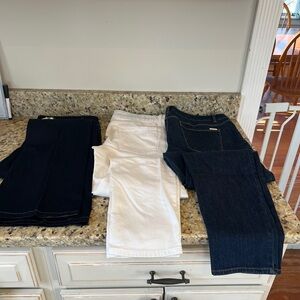 White House Black Market Jeans Lot. Size 14. 3 Pair